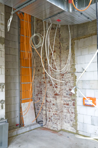 Neues Kurhaus - Datenleitungen